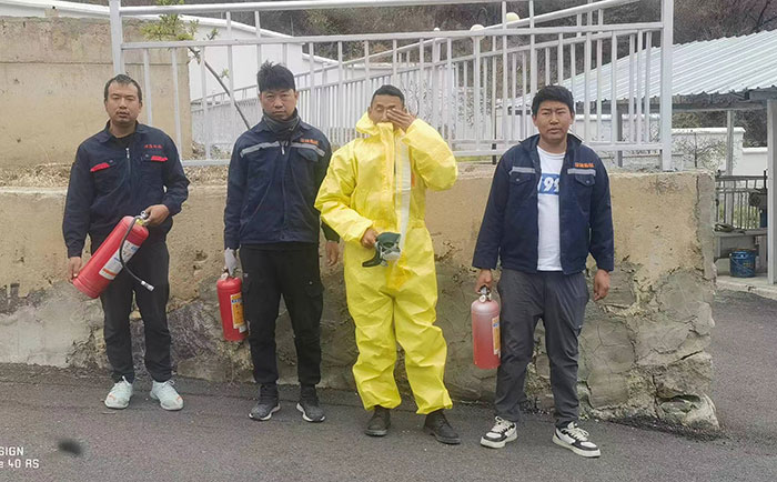 德欽縣污水處理廠應(yīng)急培訓(xùn)、實(shí)操演練